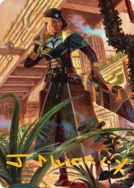 Image for Vivien on the Hunt Art Card (Gold-Stamped Signature) (22) (ASSNC) - Magic: The Gathering