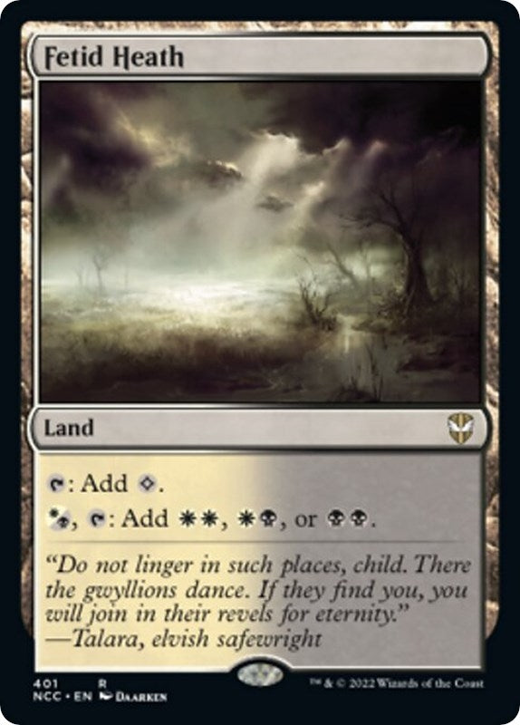 Image for Fetid Heath (401) (NCC) - Magic: The Gathering