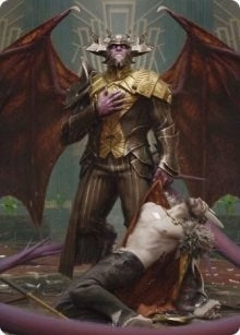Image for Ob Nixilis, the Adversary Art Card (31/81) (31) (ASSNC) - Magic: The Gathering