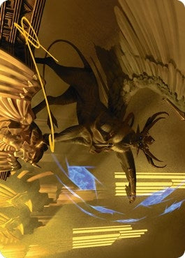 Image for Raffine, Scheming Seer Art Card (Gold-Stamped Signature) (32) - Magic: The Gathering