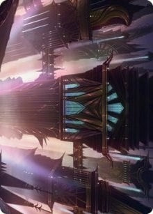 Image for Skybridge Towers Art Card (37) (ASSNC) - Magic: The Gathering