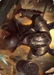Image for Perrie, the Pulverizer Art Card (43) (ASSNC) - Magic: The Gathering