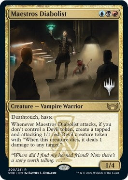 Image for Maestros Diabolist (200) - Magic: The Gathering