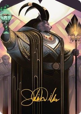 Image for Jetmir, Nexus of Revels Art Card (68/81) (Gold-Stamped Signature) (68) (ASSNC) - Magic: The Gathering