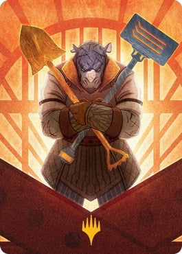 Image for Mr. Orfeo, the Boulder Art Card (Gold-Stamped) (70) (ASSNC) - Magic: The Gathering