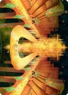 Image for Racers' Ring Art Card (80) (ASSNC) - Magic: The Gathering