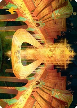 Image for Racers' Ring Art Card (Gold-Stamped) (80) (ASSNC) - Magic: The Gathering
