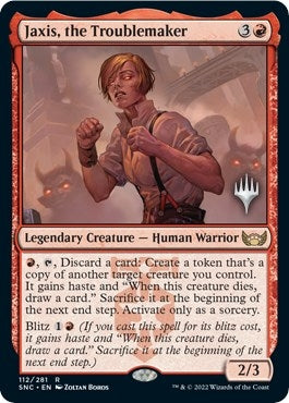 Image for Jaxis, the Troublemaker (112) (PPSNC) - Magic: The Gathering