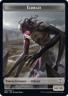Image for Eldrazi // Human Soldier Double-Sided Token (1 // 8) (NCC) - Magic: The Gathering