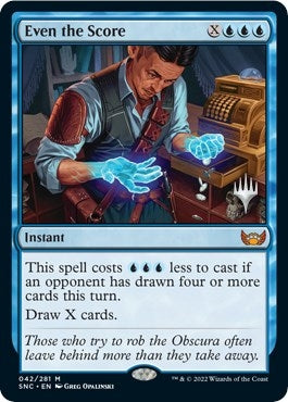 Image for Even the Score (42) (PPSNC) - Magic: The Gathering