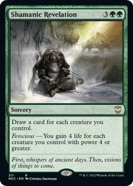 Image for Shamanic Revelation (311) (NCC) - Magic: The Gathering