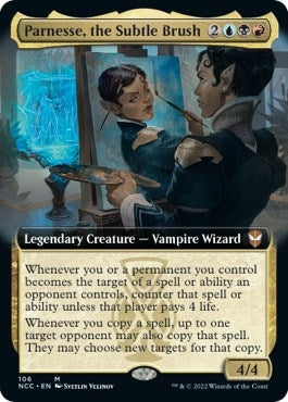 Image for Parnesse, the Subtle Brush (Extended Art) (106) (NCC) - Magic: The Gathering