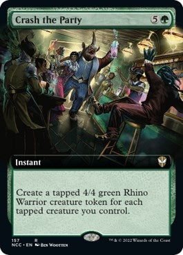 Image for Crash the Party (Extended Art) (157) (NCC) - Magic: The Gathering
