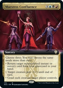 Image for Maestros Confluence (Extended Art) (175) (NCC) - Magic: The Gathering