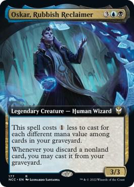 Image for Oskar, Rubbish Reclaimer (Extended Art) (177) - Magic: The Gathering