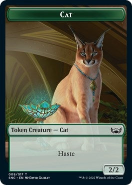 Image for Cat // Rhino Warrior Double-Sided Token (9 // 11) - Magic: The Gathering