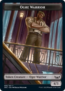 Image for Ogre Warrior // Dog Double-Sided Token (6 // 10) - Magic: The Gathering