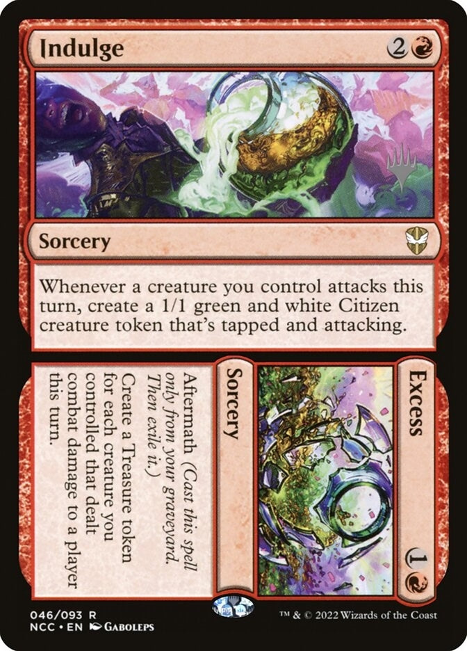 Image for Indulge // Excess (46) (PPSNC) - Magic: The Gathering