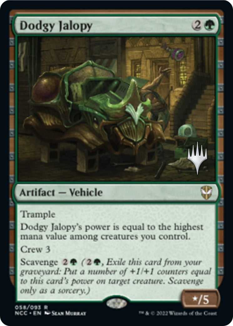 Image for Dodgy Jalopy (58) - Magic: The Gathering