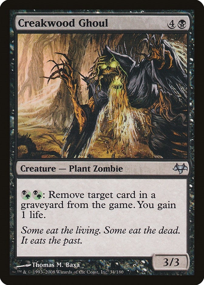 Image for Creakwood Ghoul (34) - Magic: The Gathering
