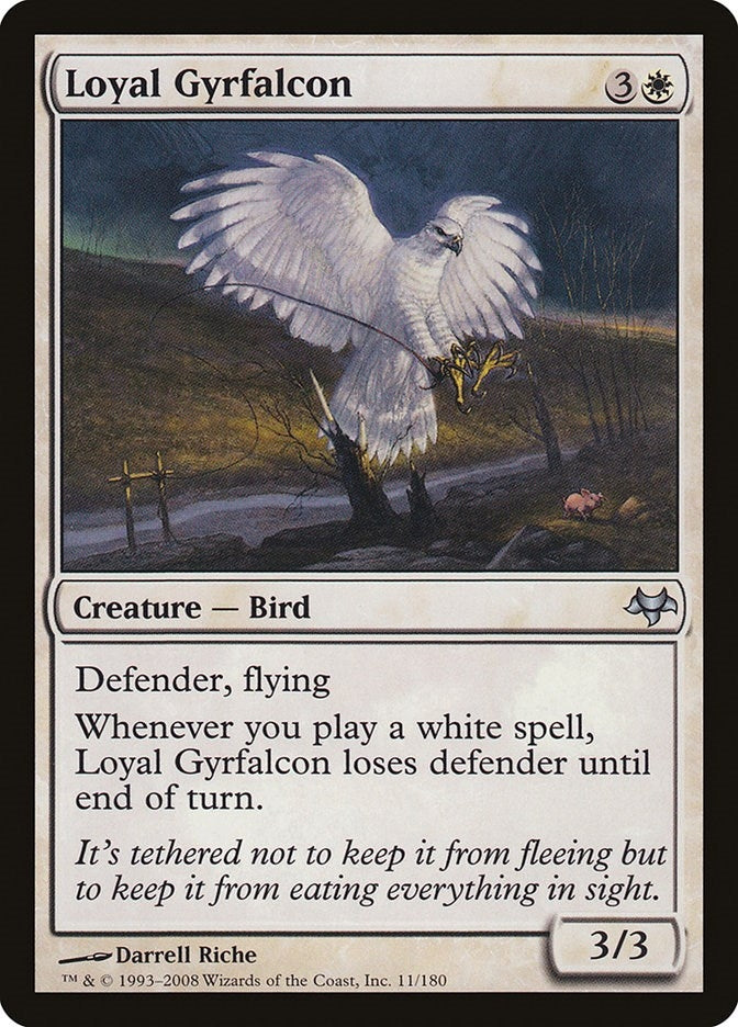 Image for Loyal Gyrfalcon (11) - Magic: The Gathering