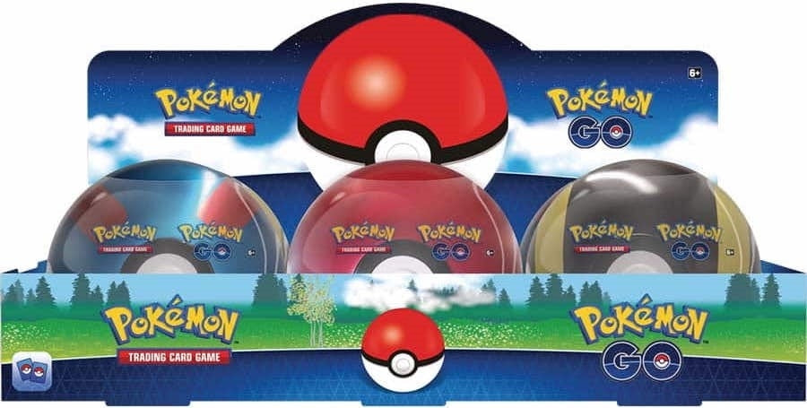 Image for Pokemon GO Poke Ball Tin Display - Pokemon