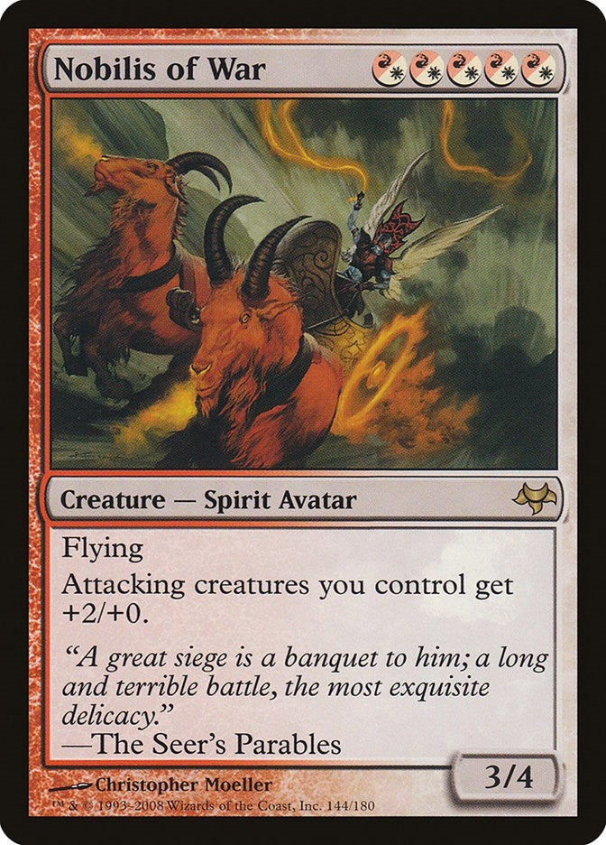 Image for Nobilis of War (144) - Magic: The Gathering