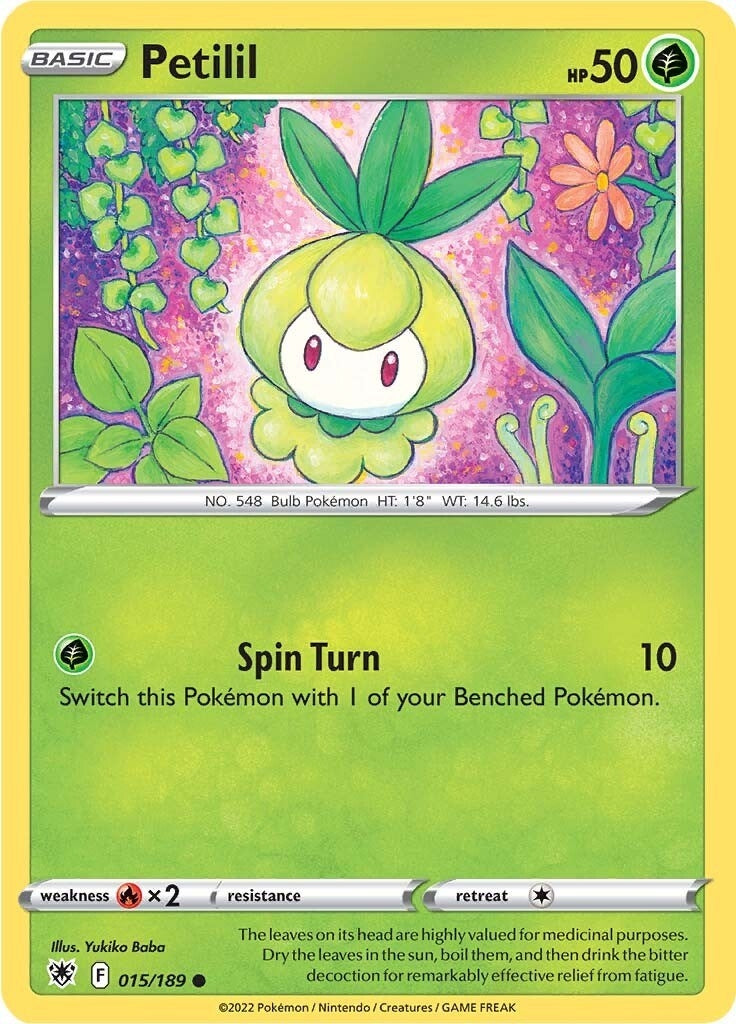 Image for Petilil (015/189) (SWSH10) - Pokemon
