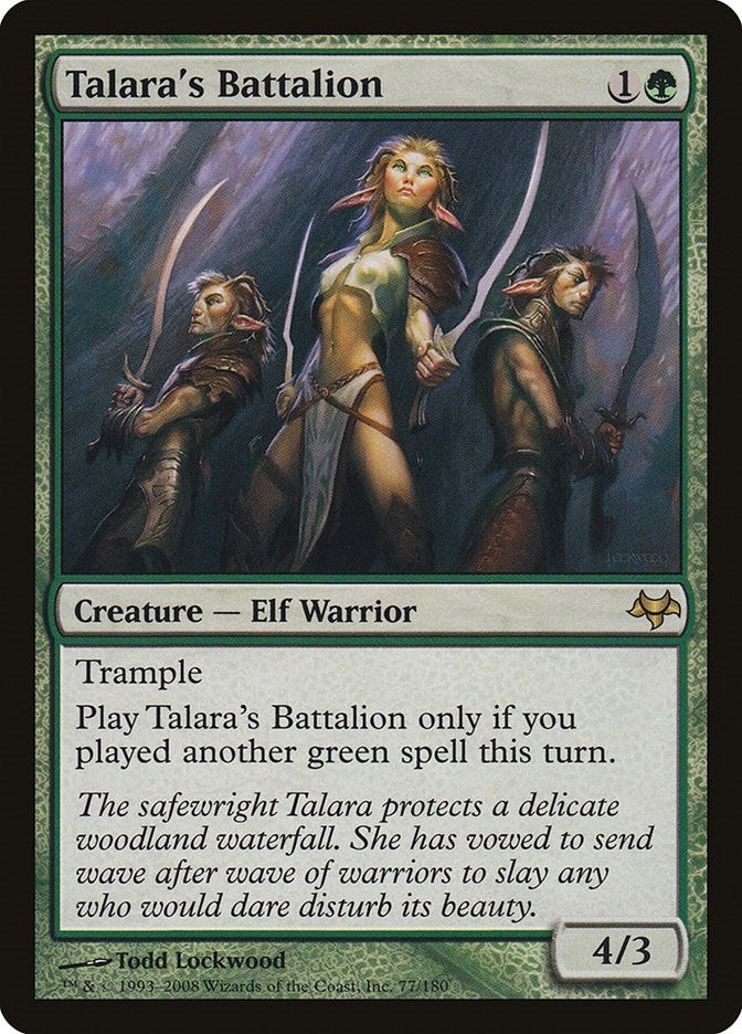 Image for Talara's Battalion (77) - Magic: The Gathering