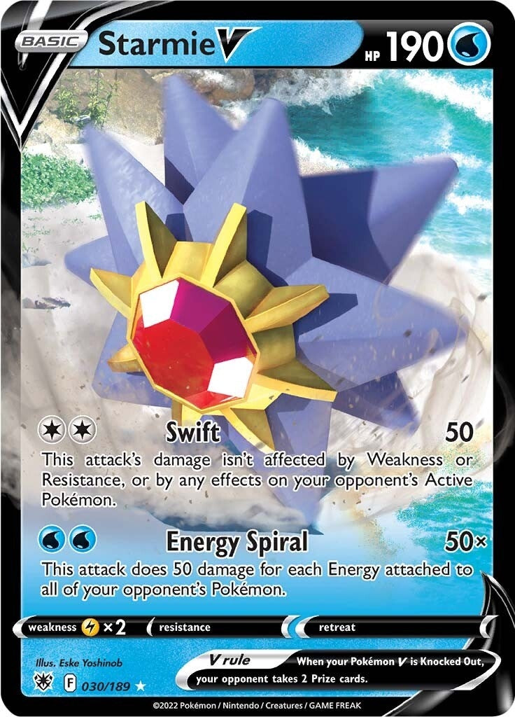 Image for Starmie V (030/189) (SWSH10) - Pokemon