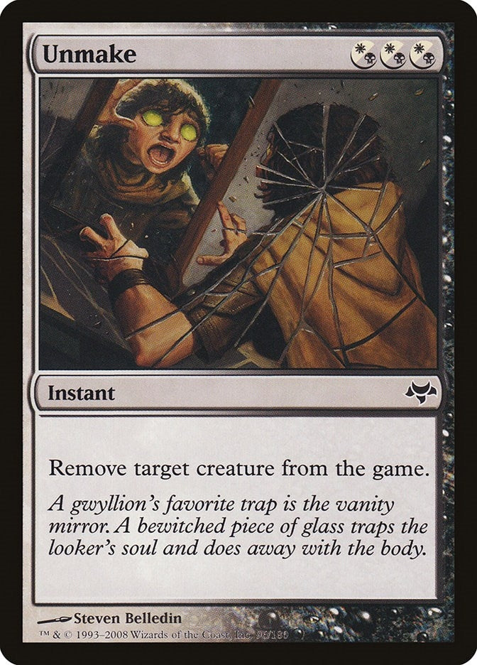 Image for Unmake (96) - Magic: The Gathering