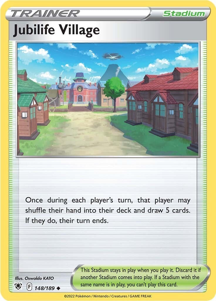 Image for Jubilife Village (148/189) (SWSH10) - Pokemon
