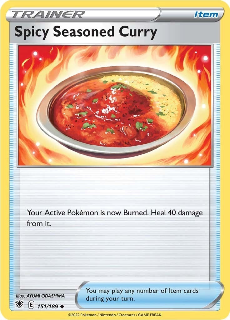 Image for Spicy Seasoned Curry (151/189) (SWSH10) - Pokemon