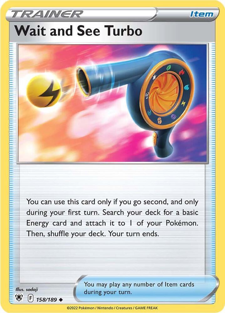 Wait and See Turbo (158/189) (SWSH10)