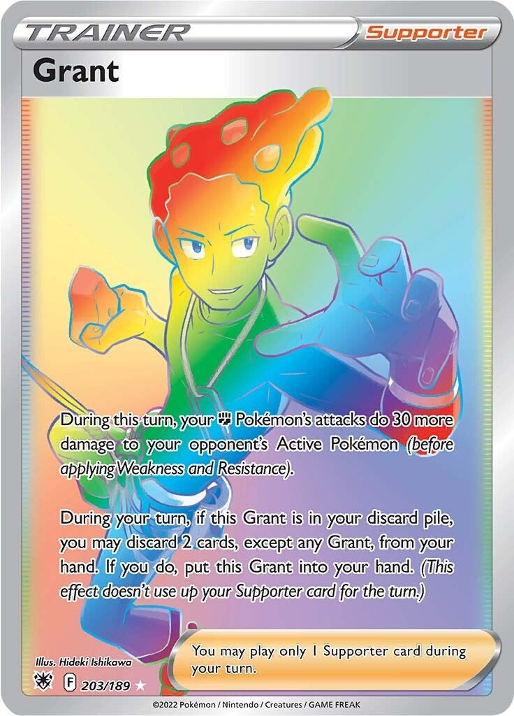 Image for Grant (Secret) (203/189) (SWSH10) - Pokemon