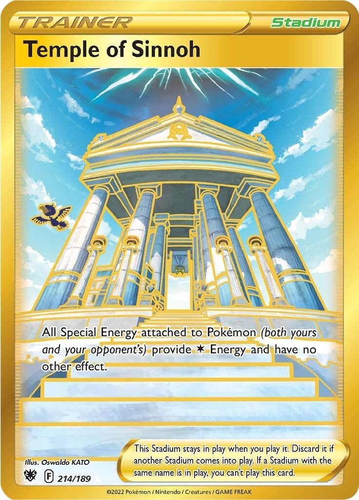 Image for Temple of Sinnoh (Secret) (214/189) (SWSH10) - Pokemon