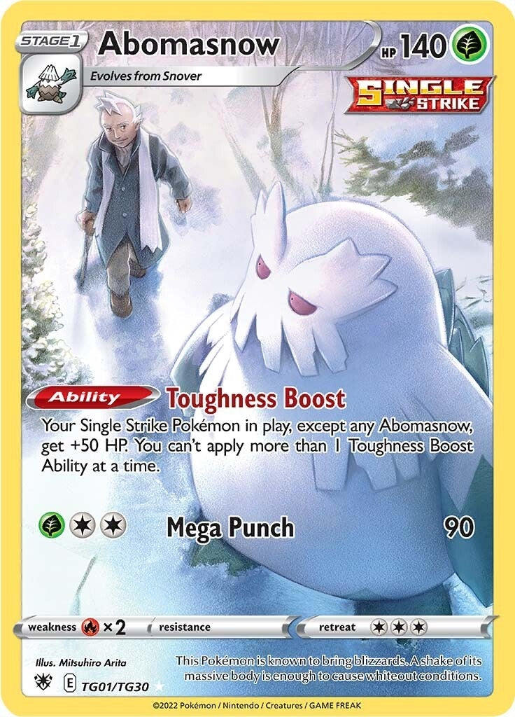Image for Abomasnow (TG01/TG30) (SWSH10:TG) - Pokemon