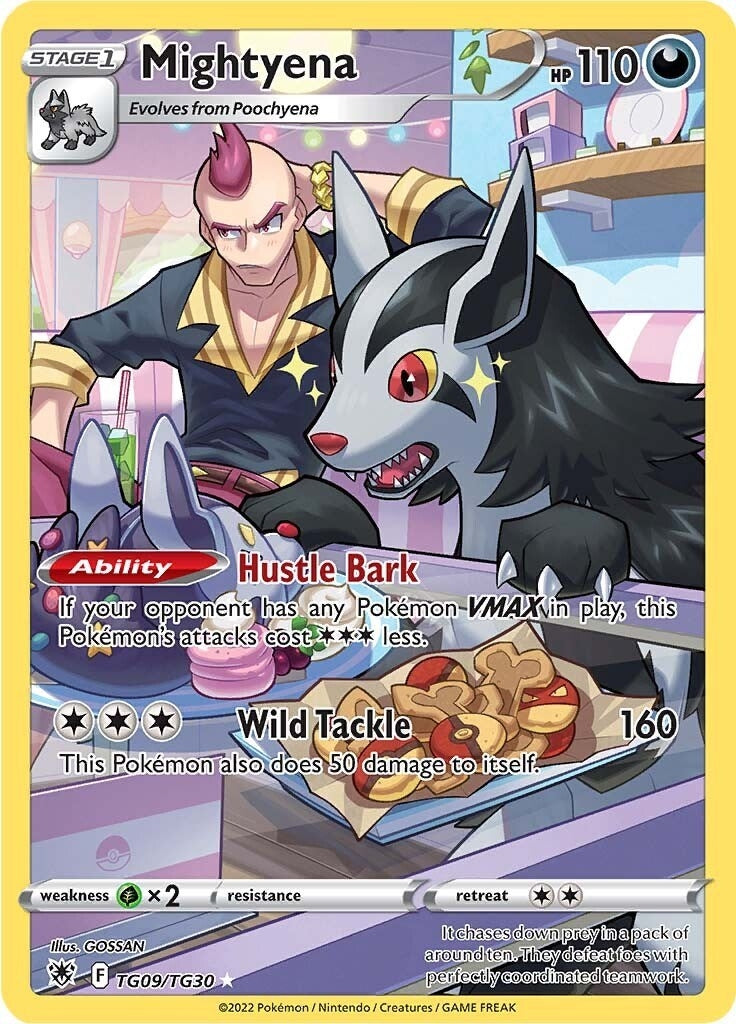 Image for Mightyena (TG09/TG30) (SWSH10:TG) - Pokemon