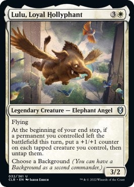 Image for Lulu, Loyal Hollyphant (32) (CLB) - Magic: The Gathering