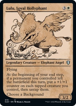 Image for Lulu, Loyal Hollyphant (Showcase) (379) (CLB) - Magic: The Gathering