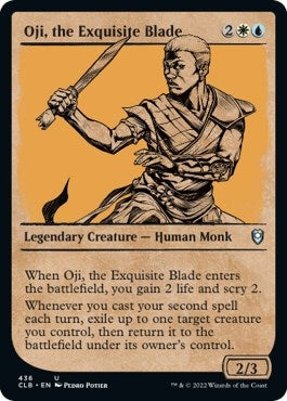 Image for Oji, the Exquisite Blade (Showcase) (436) (CLB) - Magic: The Gathering