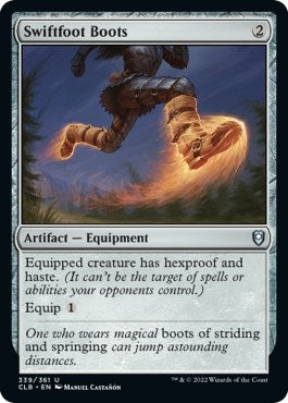 Image for Swiftfoot Boots (339) (CLB) - Magic: The Gathering