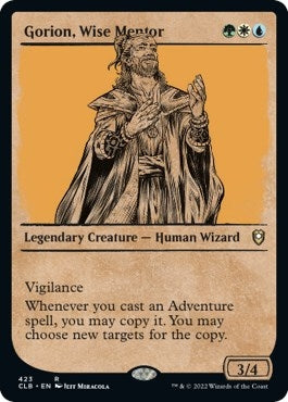 Image for Gorion, Wise Mentor (Showcase) (423) - Magic: The Gathering