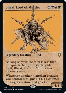 Image for Bhaal, Lord of Murder (Showcase) (416) - Magic: The Gathering