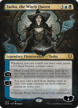 Image for Tasha, the Witch Queen (Borderless) (364) - Magic: The Gathering