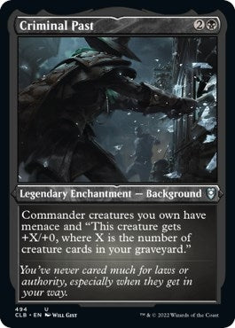 Image for Criminal Past (Foil Etched) (494) - Magic: The Gathering