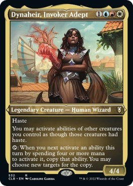 Image for Dynaheir, Invoker Adept (Foil Etched) (532) - Magic: The Gathering