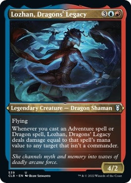 Image for Lozhan, Dragons' Legacy (Foil Etched) (539) - Magic: The Gathering