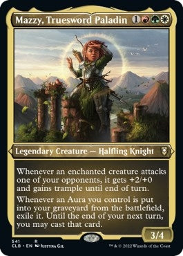 Image for Mazzy, Truesword Paladin (Foil Etched) (541) - Magic: The Gathering