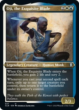 Image for Oji, the Exquisite Blade (Foil Etched) (547) - Magic: The Gathering